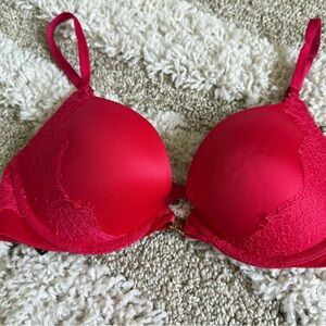Victoria's Secret Red Push-up Bra Intimates